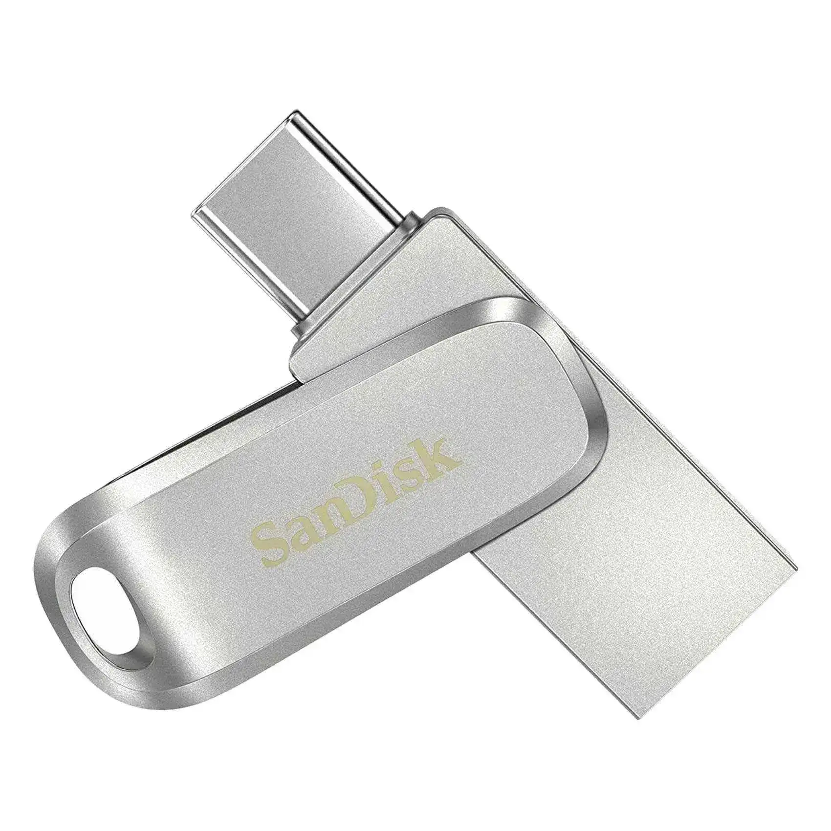 Sandisk Ultra Dual Drive Luxe Usb Type-c Flash Drive 128GB Silver