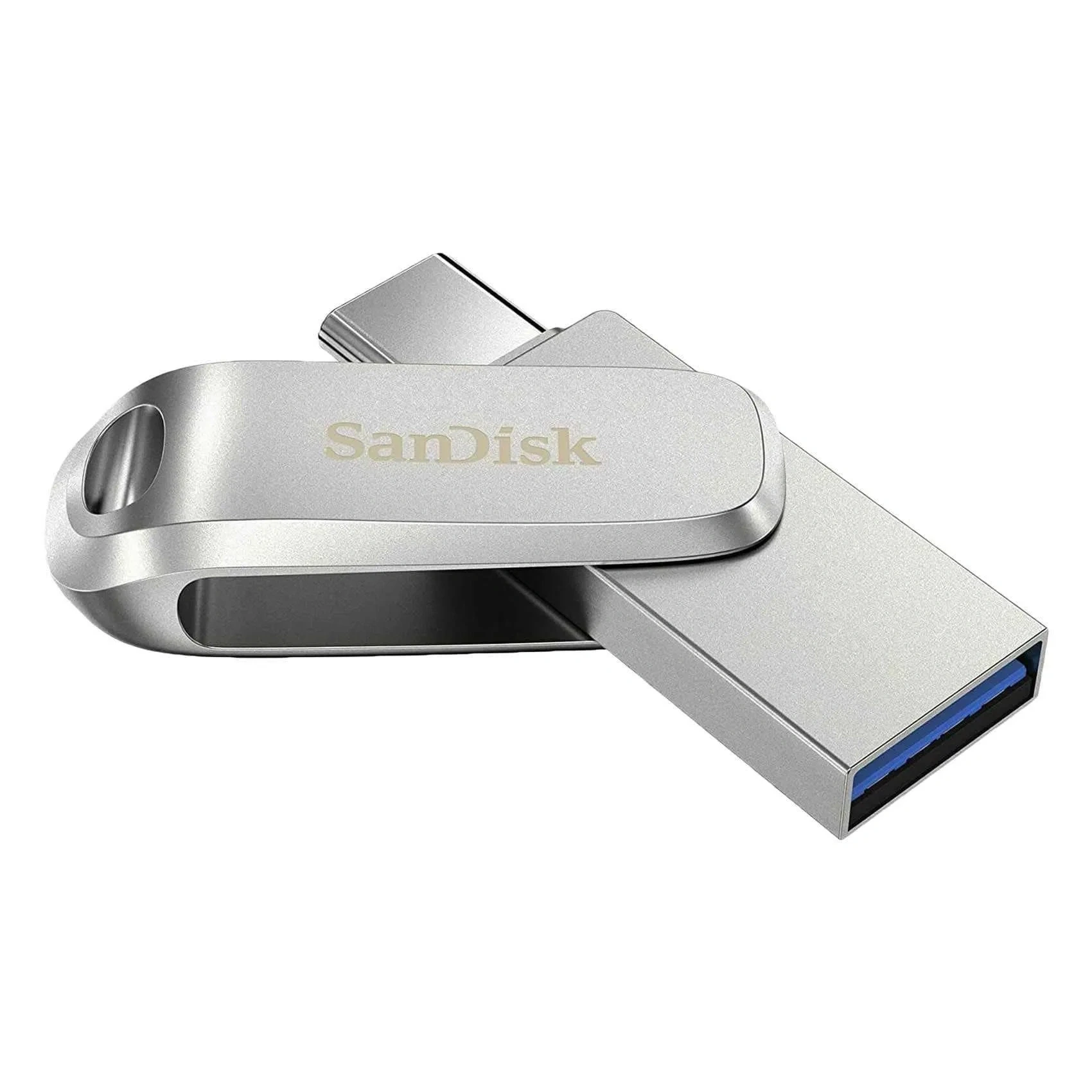 Sandisk Ultra Dual Drive Luxe Usb Type-c Flash Drive 128GB Silver