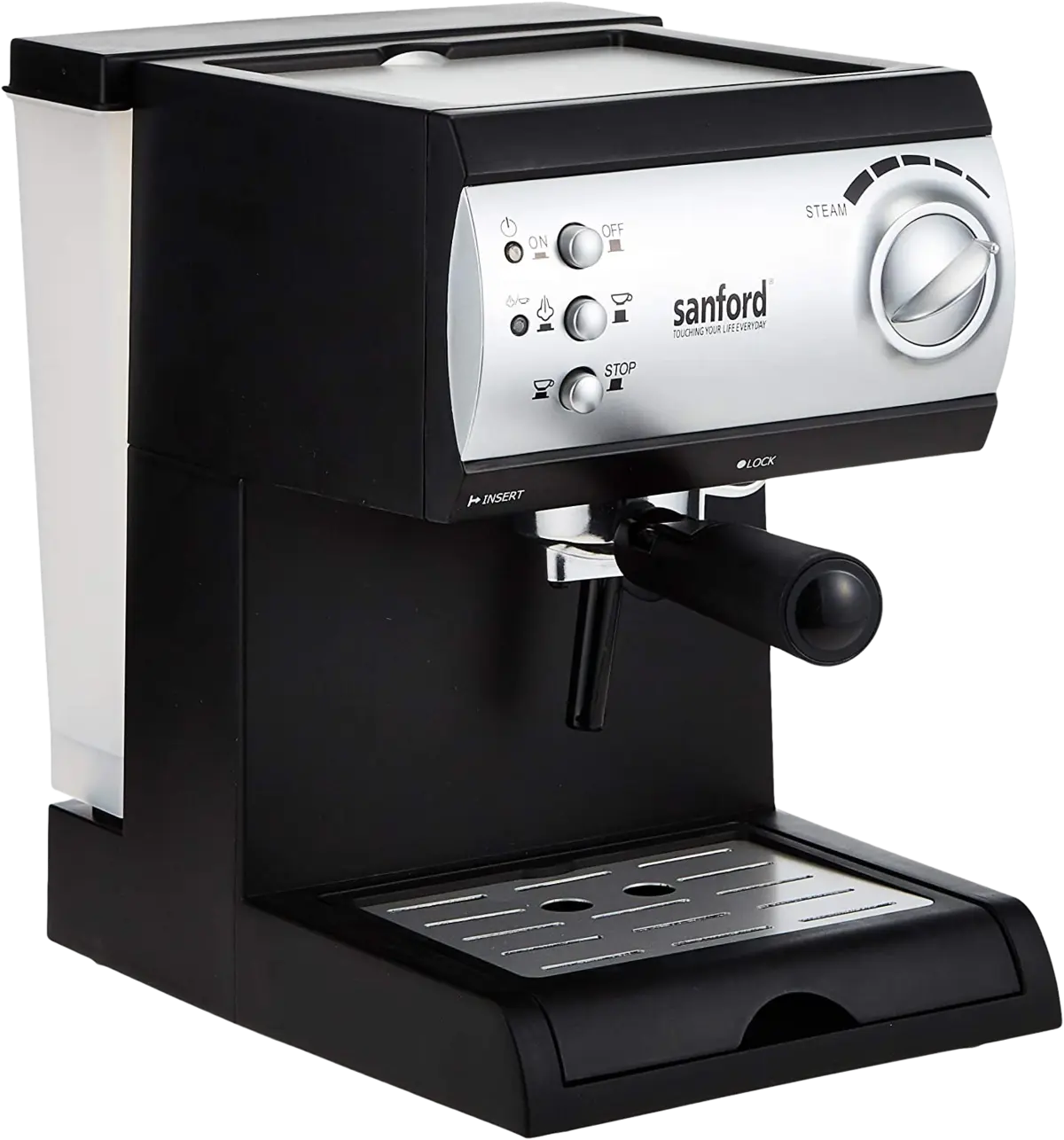 Sanford Espresso Coffee Maker 12 Cups - Sf1399Ecm Bs - Black and Silver