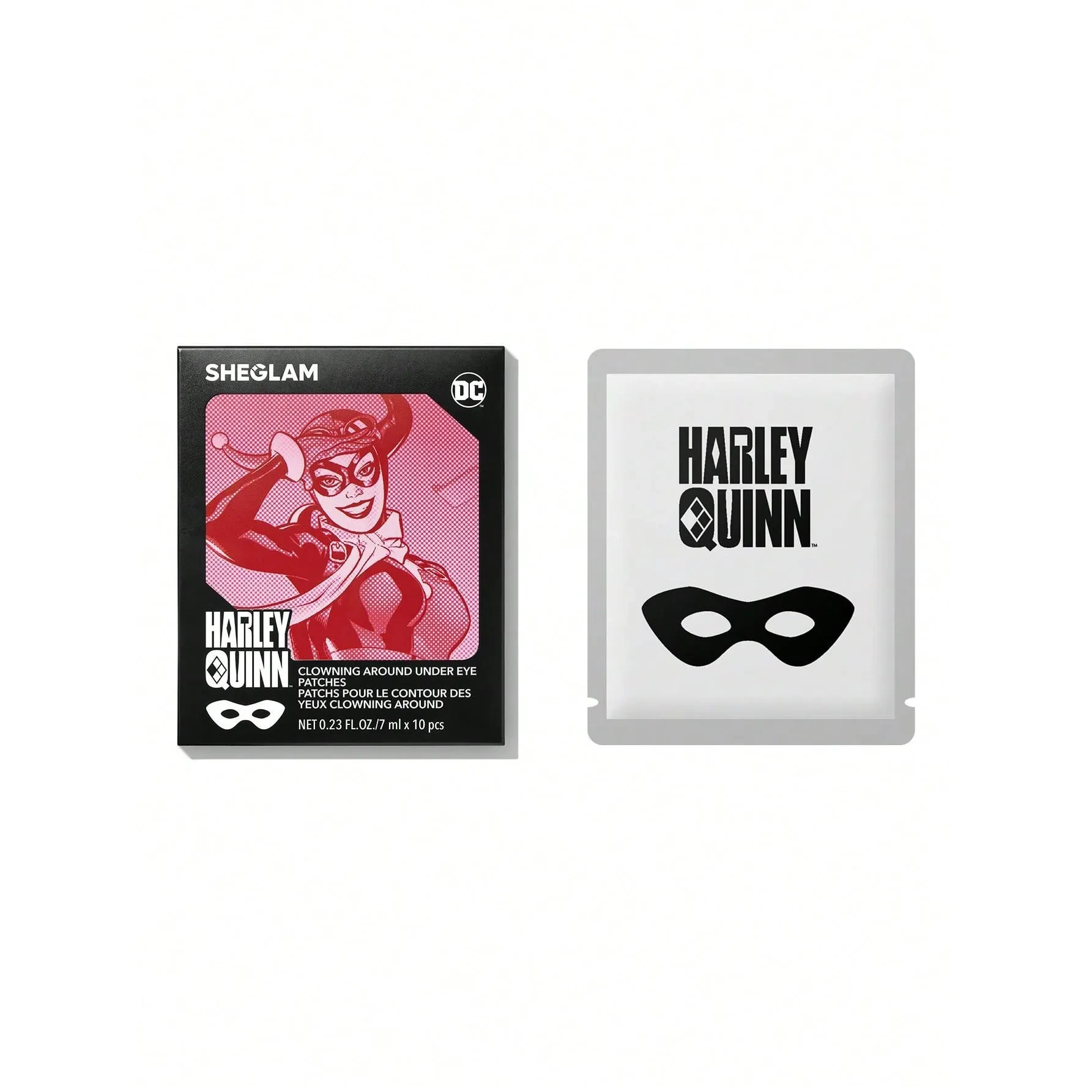 Sheglam Harley Quinn X Clowning Around Under Eye Patches Black