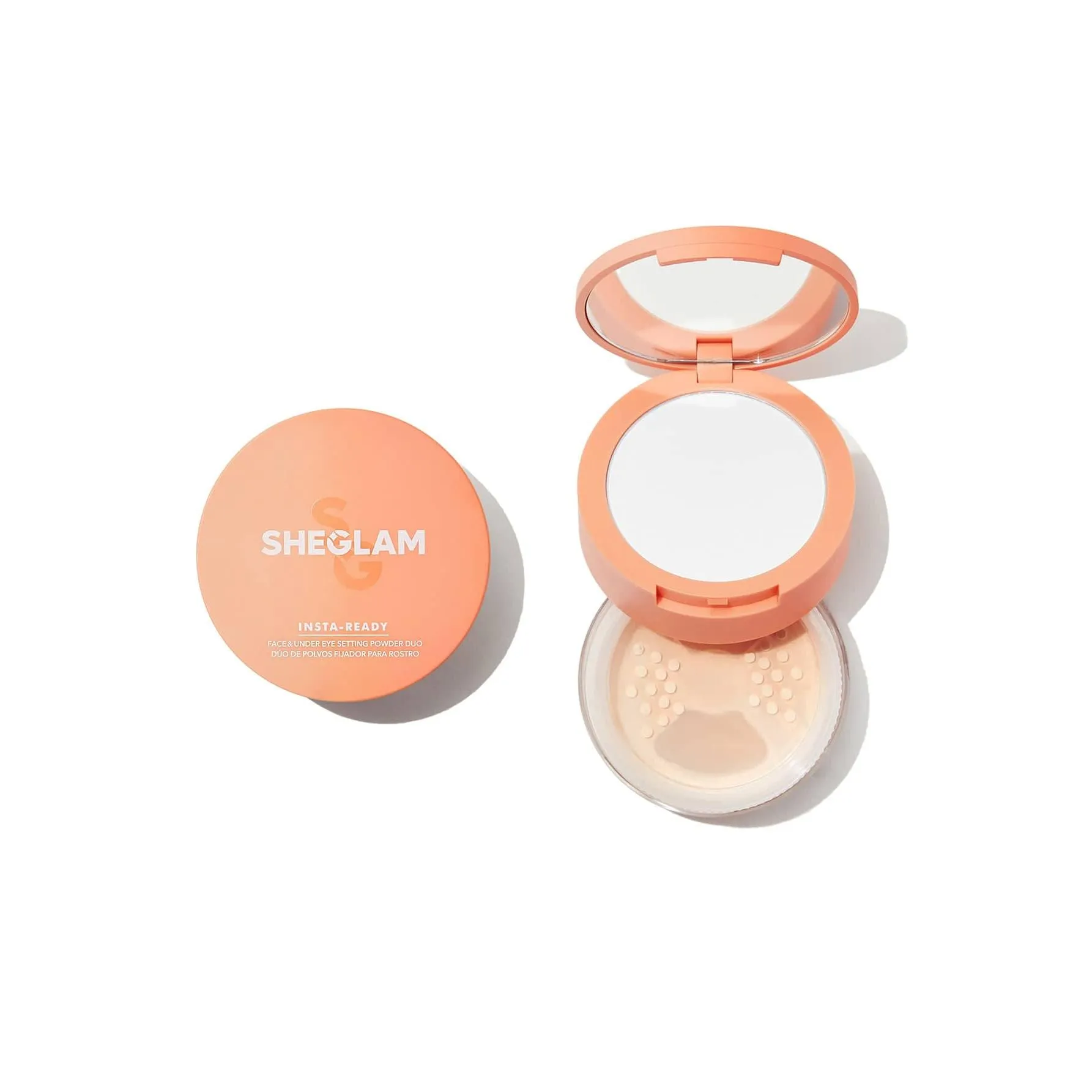 Sheglam Insta-ready Face & Under Eye Setting Powder Duo-bisque