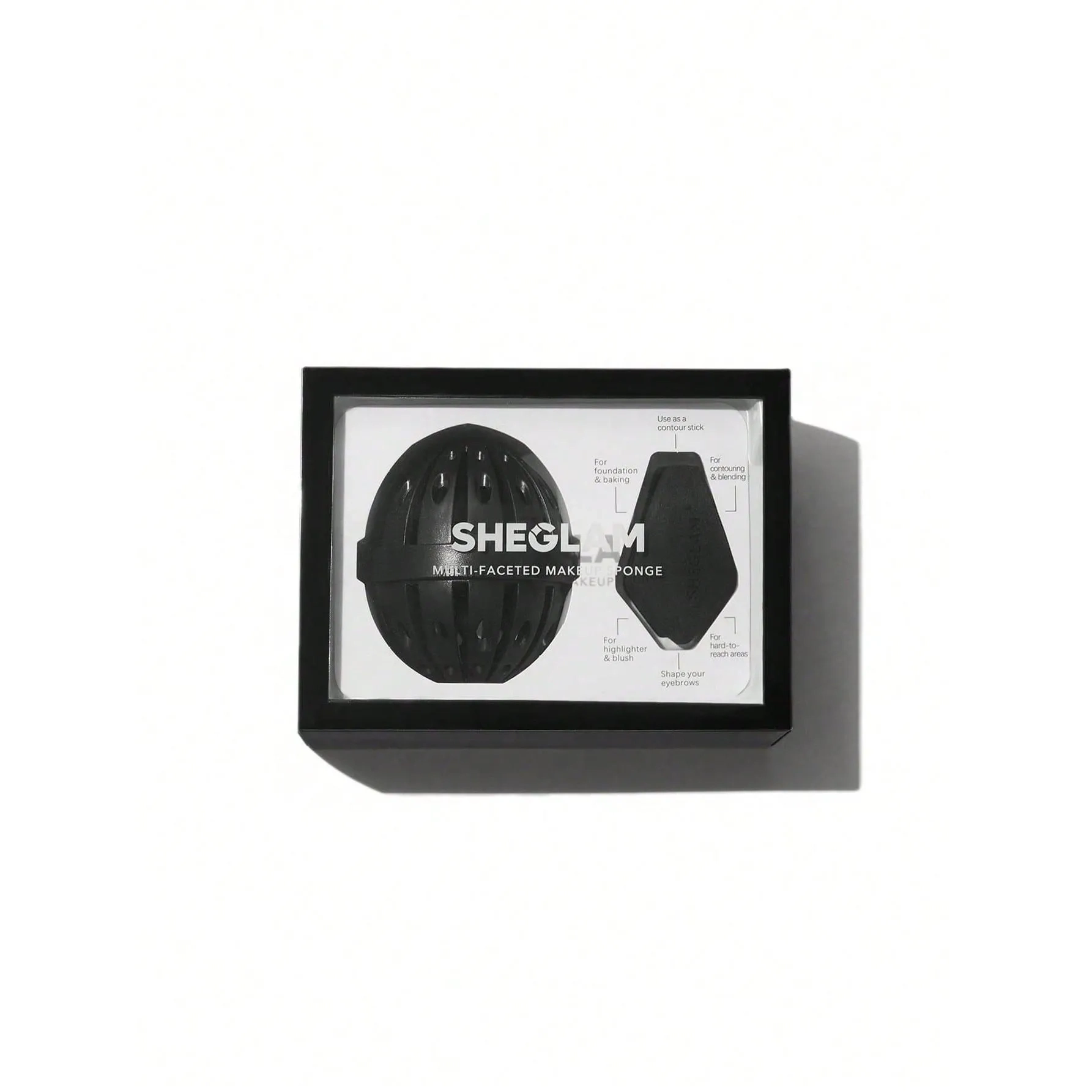 Sheglam Multi-faceted Makeup Sponge-onyx Black