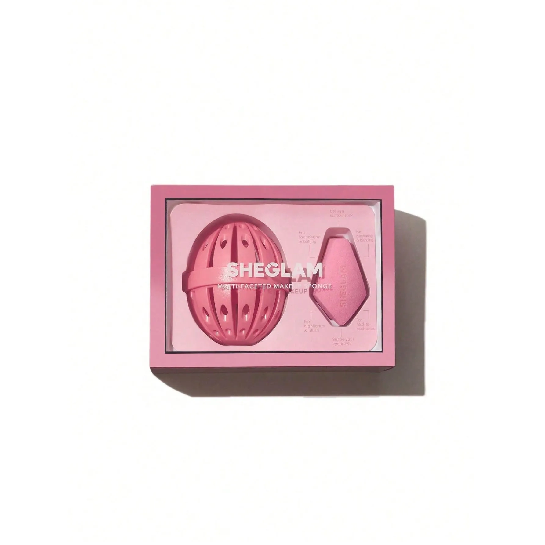 Sheglam Multi-faceted Makeup Sponge-peony Pink