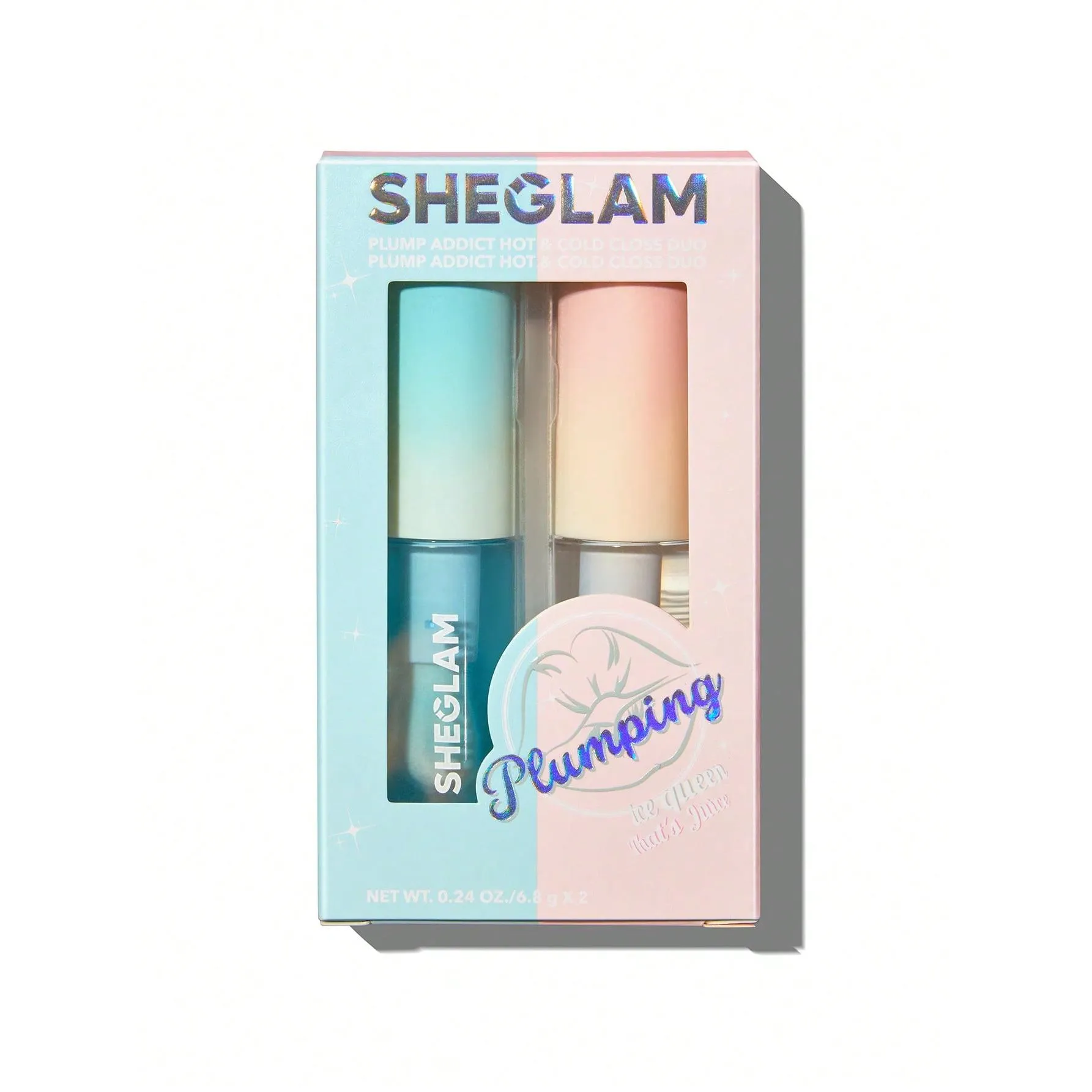 Sheglam Plump Addict Hot & Cold Gloss Duo