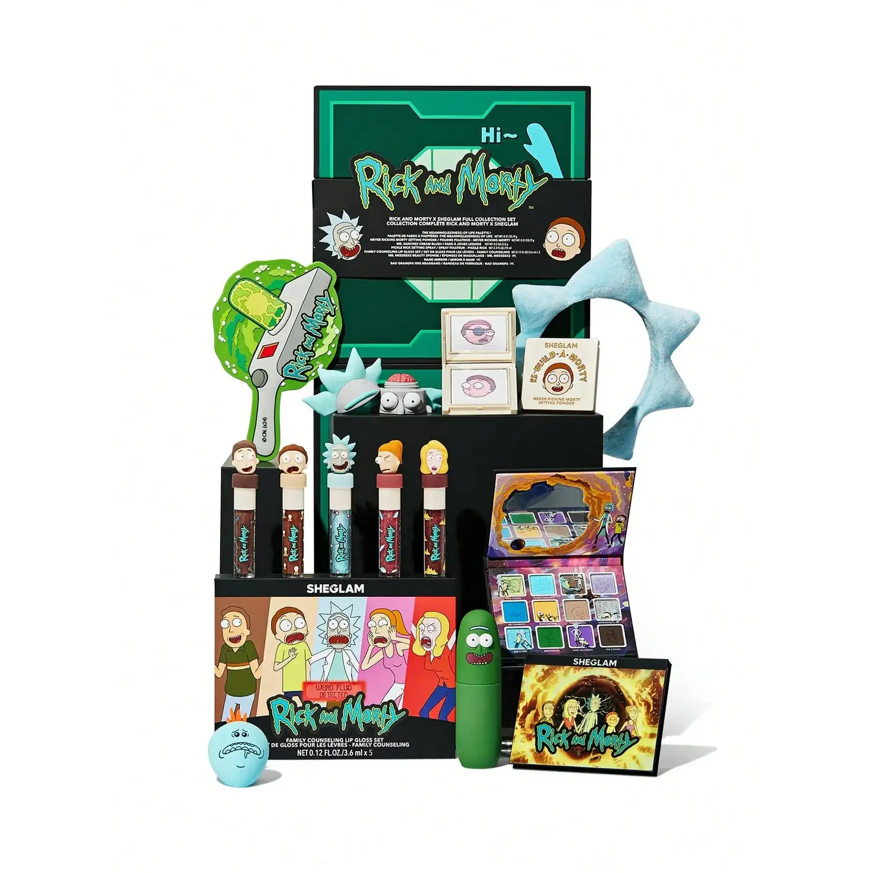 Sheglam Rick And Morty X Sheglam Full Collection Set