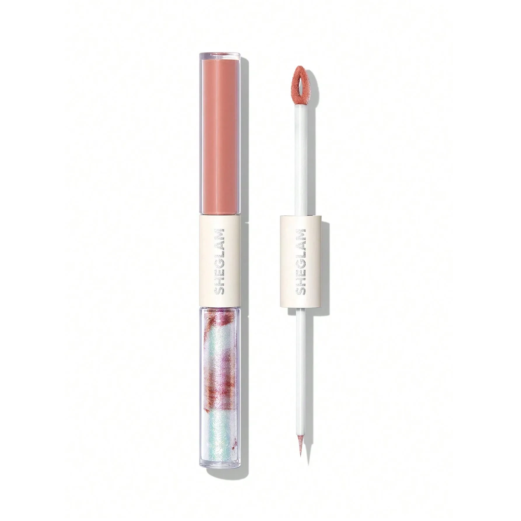 Sheglam Silk & Sparkle Double Ended Liquid Eyeshadow Rose