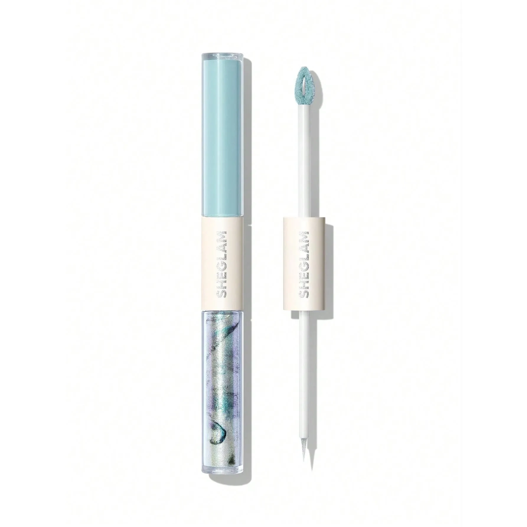 Sheglam Silk & Sparkle Double Ended Liquid Eyeshadow Sky
