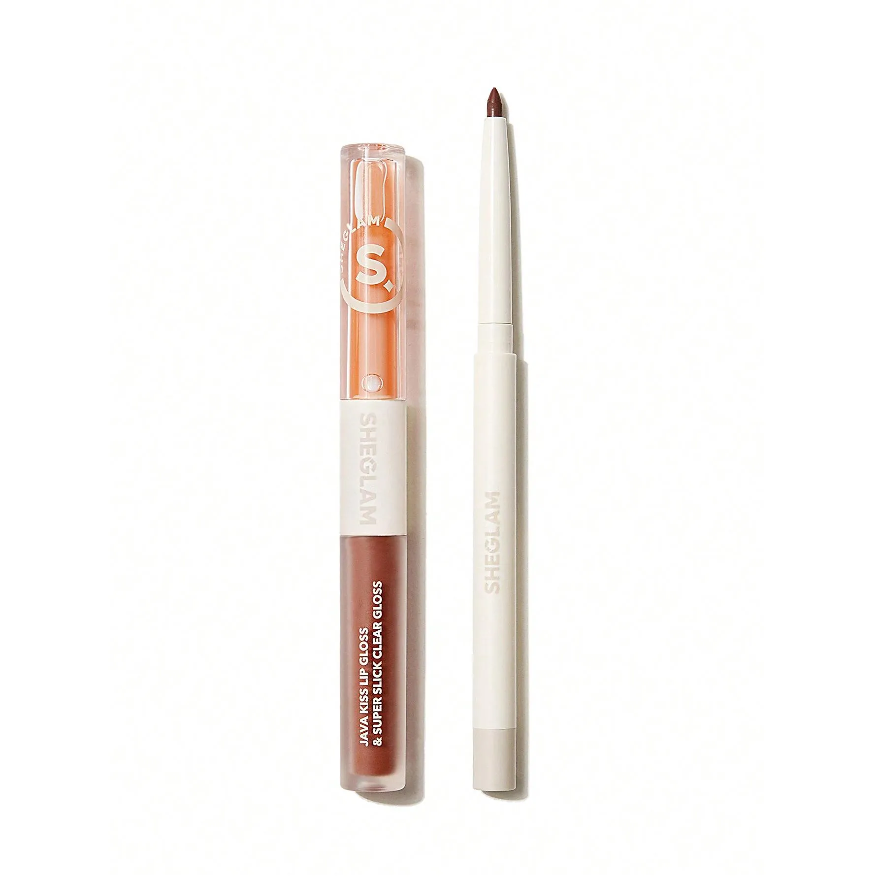 Sheglam Soft 90's Glam Lip Liner And Lip Duo Set Moody Taupe Lip Set
