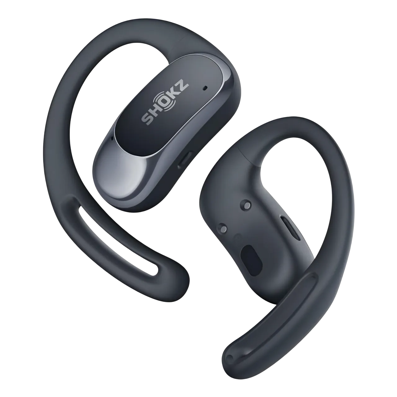 SHOKZ Openfit Air True Wireless Open-ear Headphones, Black, T511-st-bk