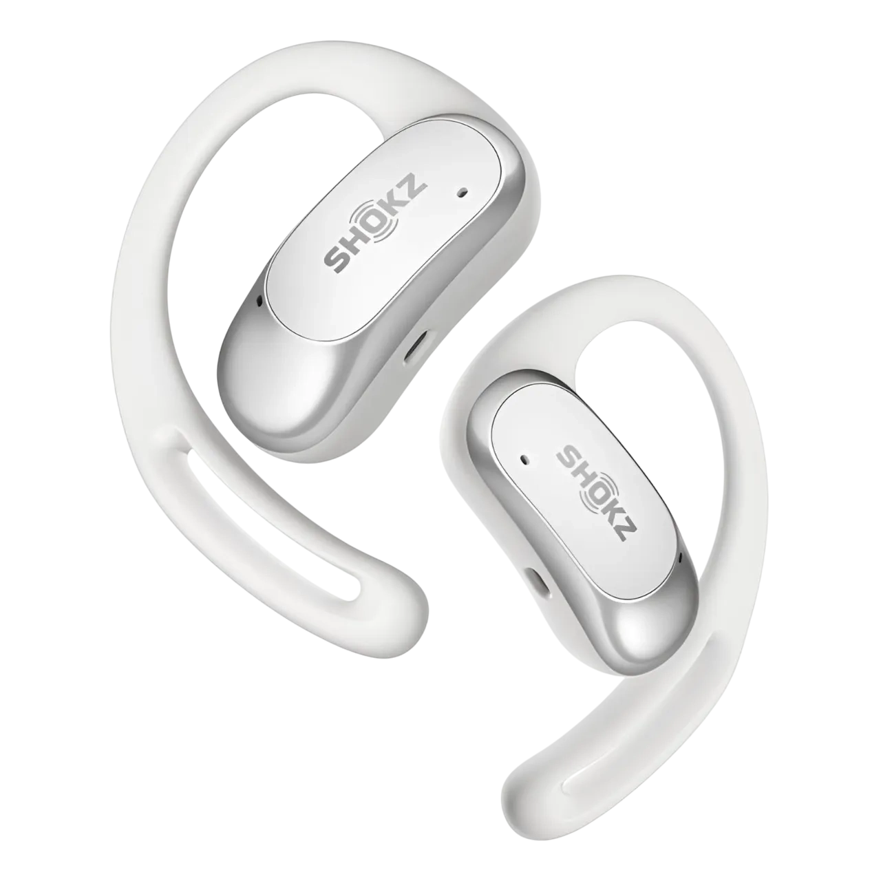 SHOKZ Openfit Air True Wireless Open-ear Headphones, White, T511-st-wt