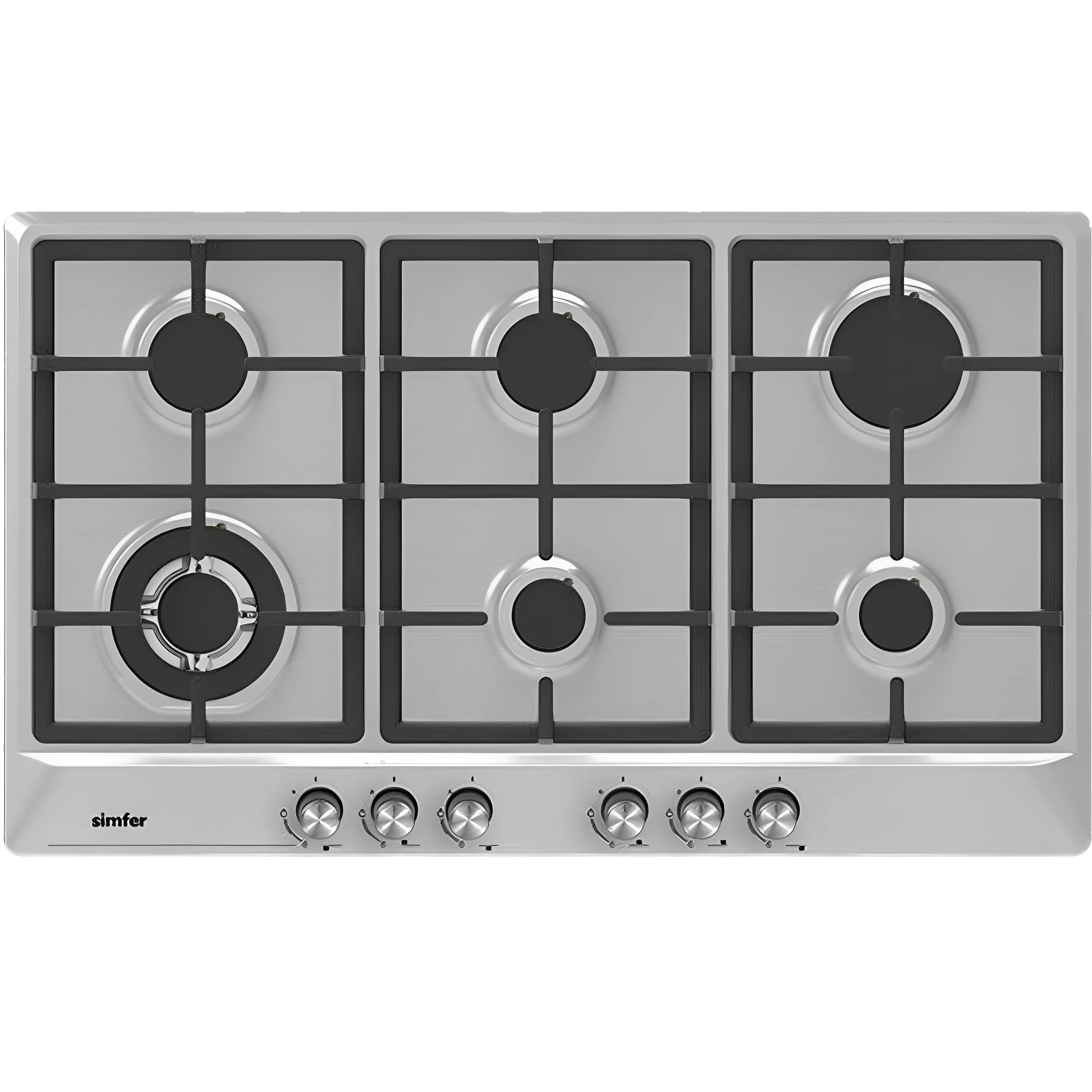 Simfer Built In 6 Burner Gas Hob 90Cm SMF909BH-SC