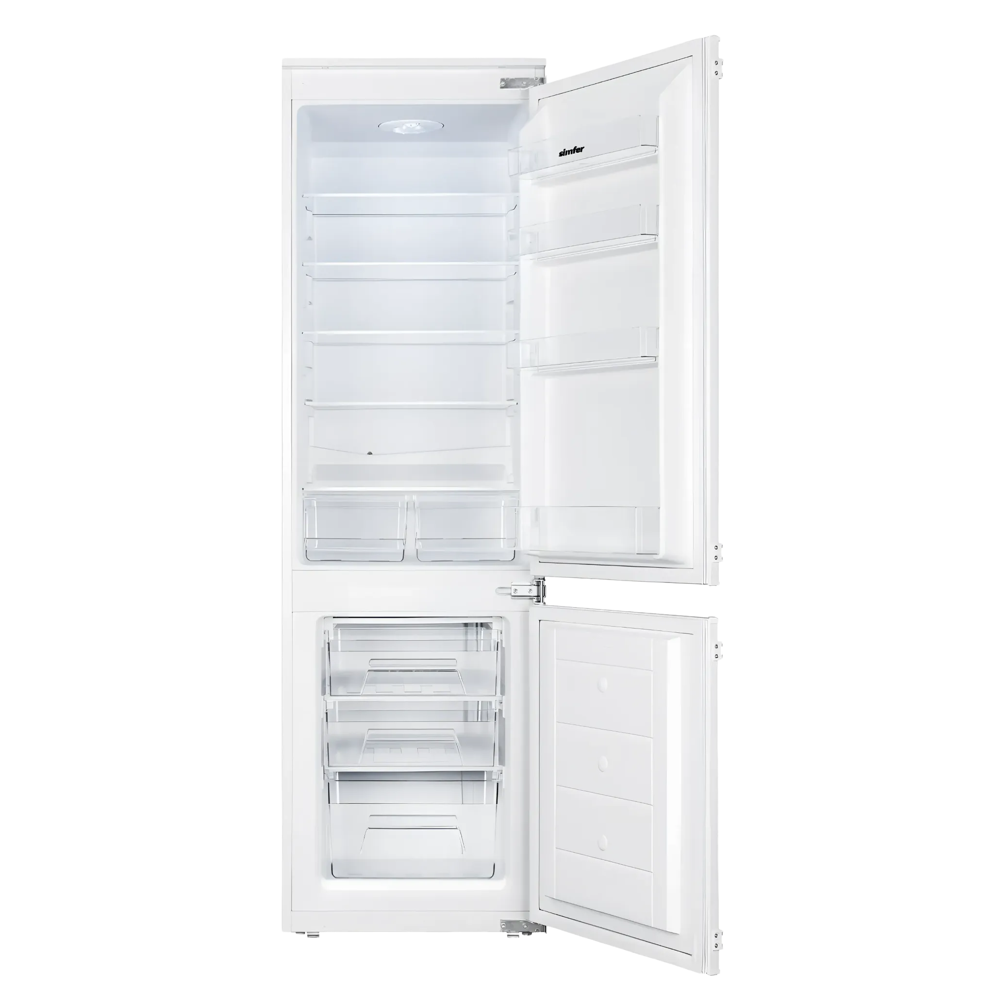 Simfer Double Combi Door Built In Refrigerator Smfbz2513