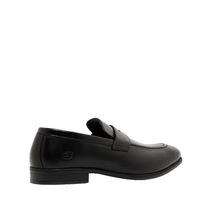 Skechers Trentmore Moccasins Black Men's Shoes Size 41 Eu