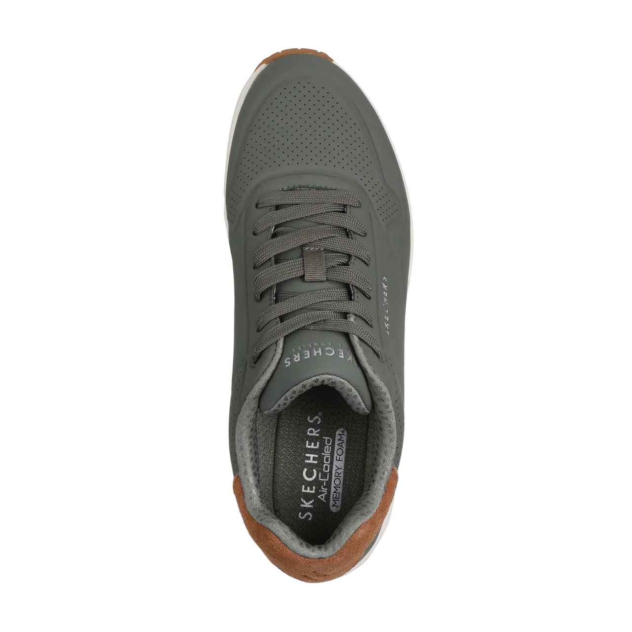 Skechers Uno Suited On Air Olive Men's Sneaker Size 40 Eu