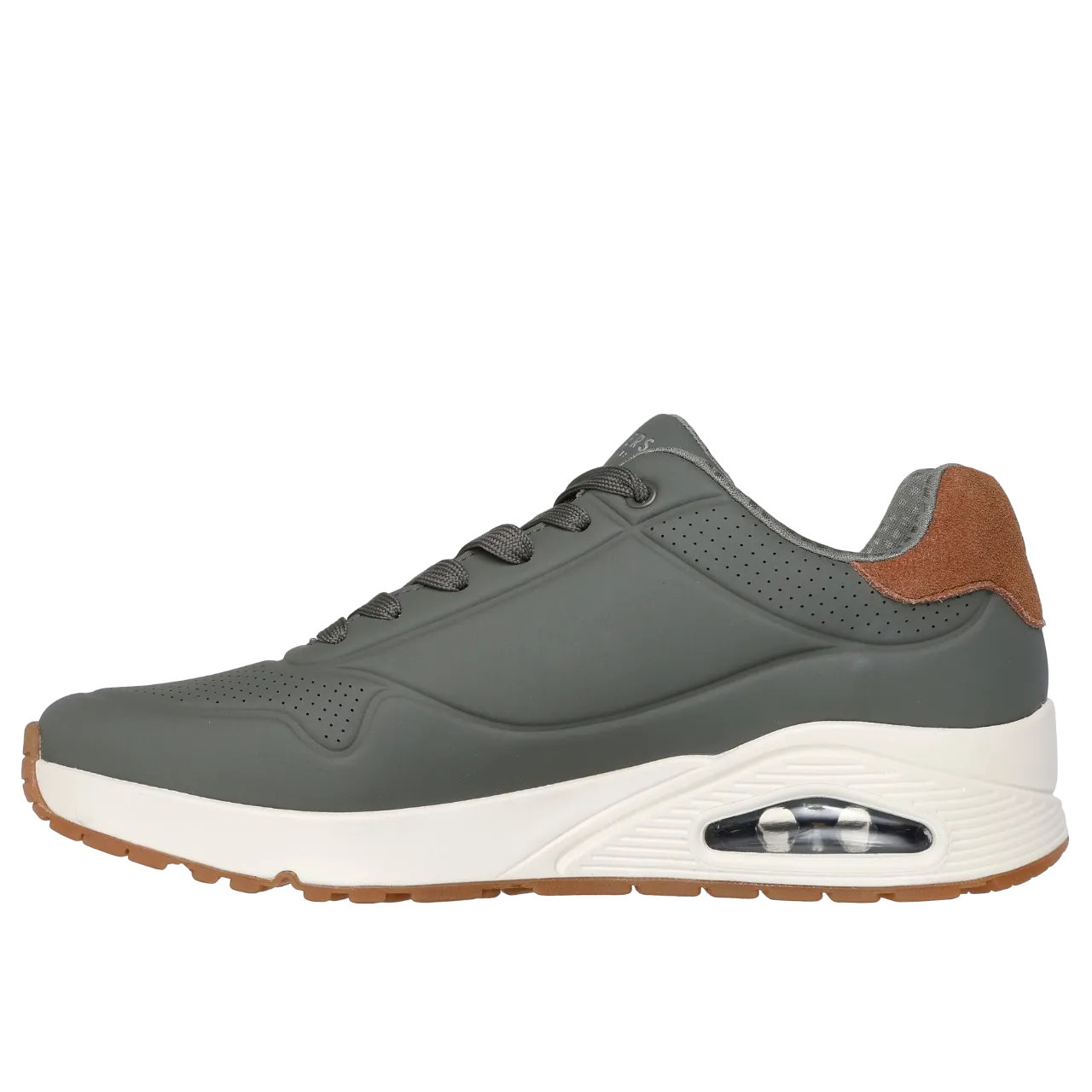 Skechers Uno Suited On Air Olive Men's Sneaker Size 40 Eu
