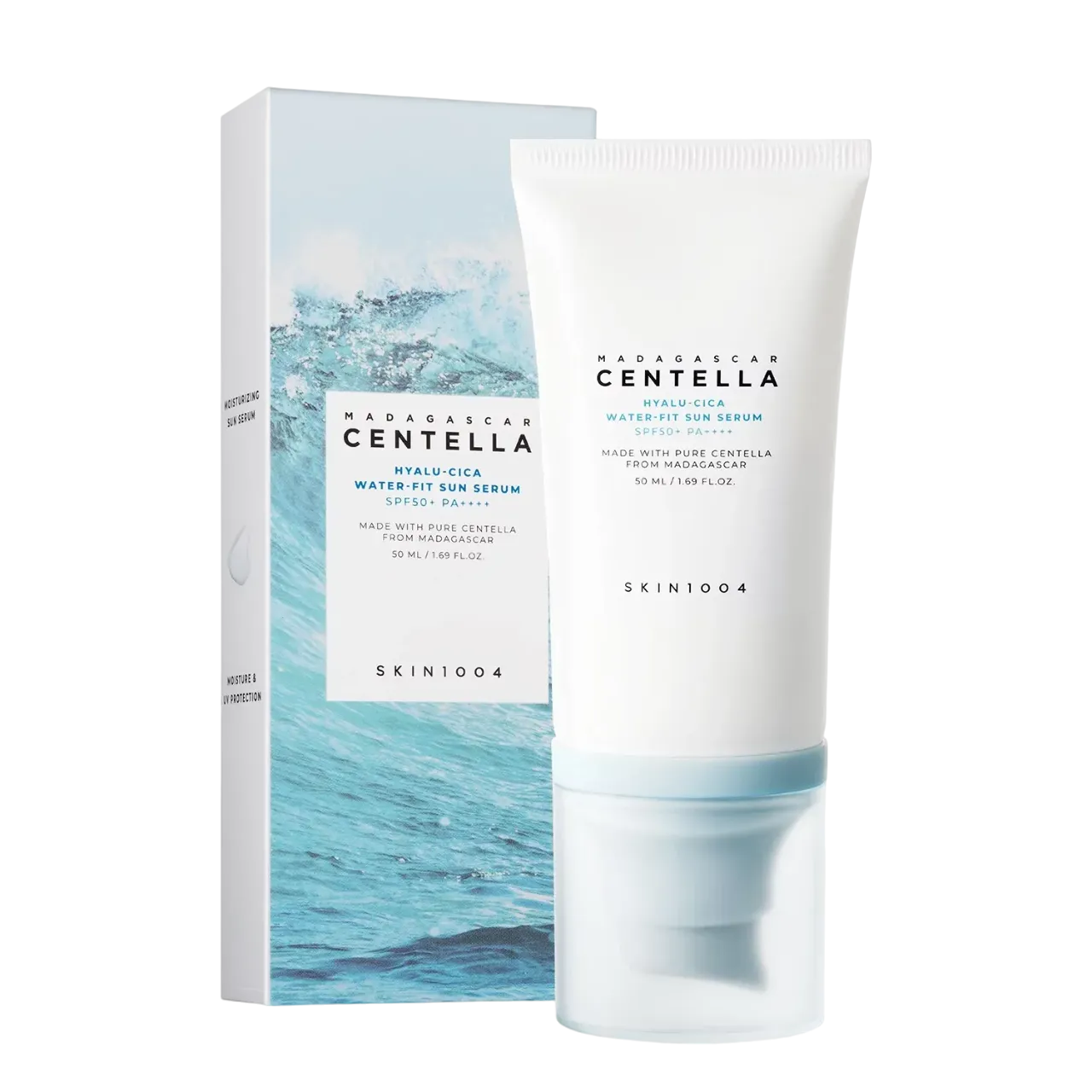 Skin1004 Madagascar Centella Hyalu-Cica Water-Fit Sun Serum Spf50+ Pa++++ 50 Ml