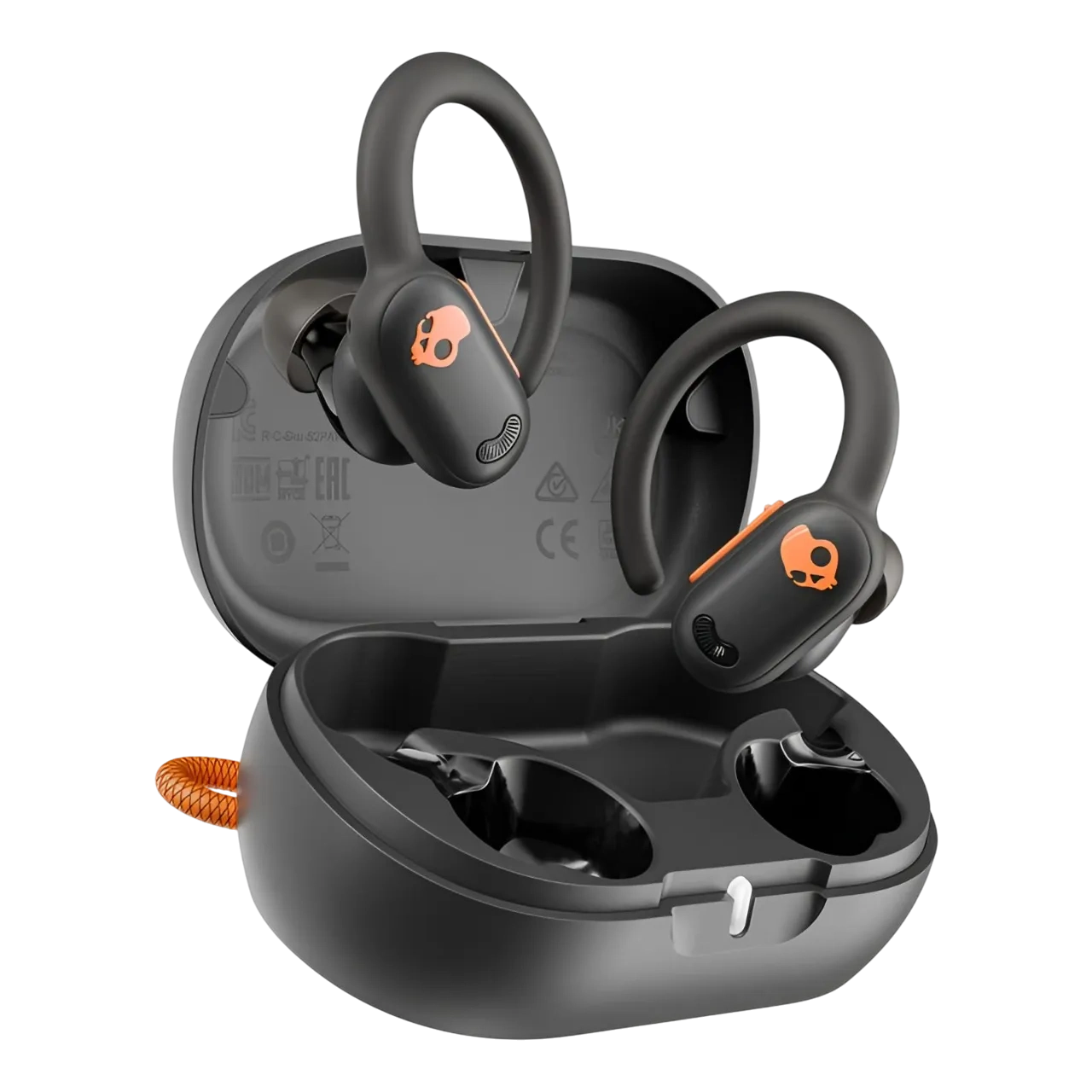 Skullcandy Push Anc Active True Wireless In-ear Earbuds, Black/orange, S2paw-s749