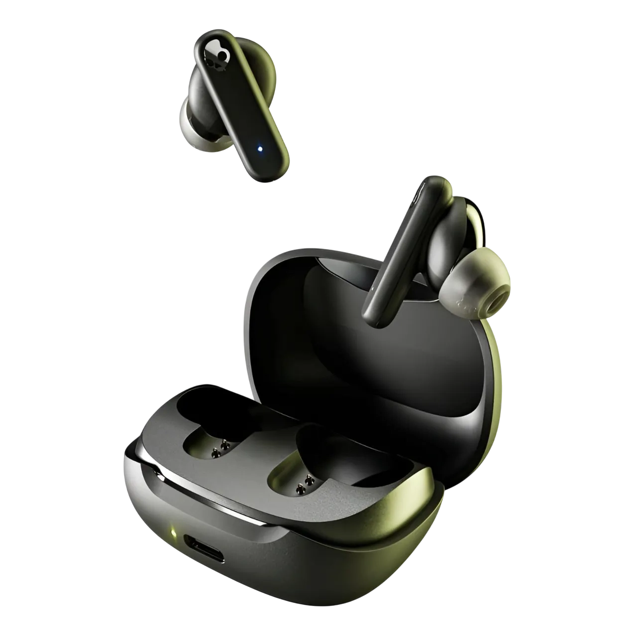 Skullcandy Smokin Buds True Wireless Earbuds, True Black, S2taw-r740