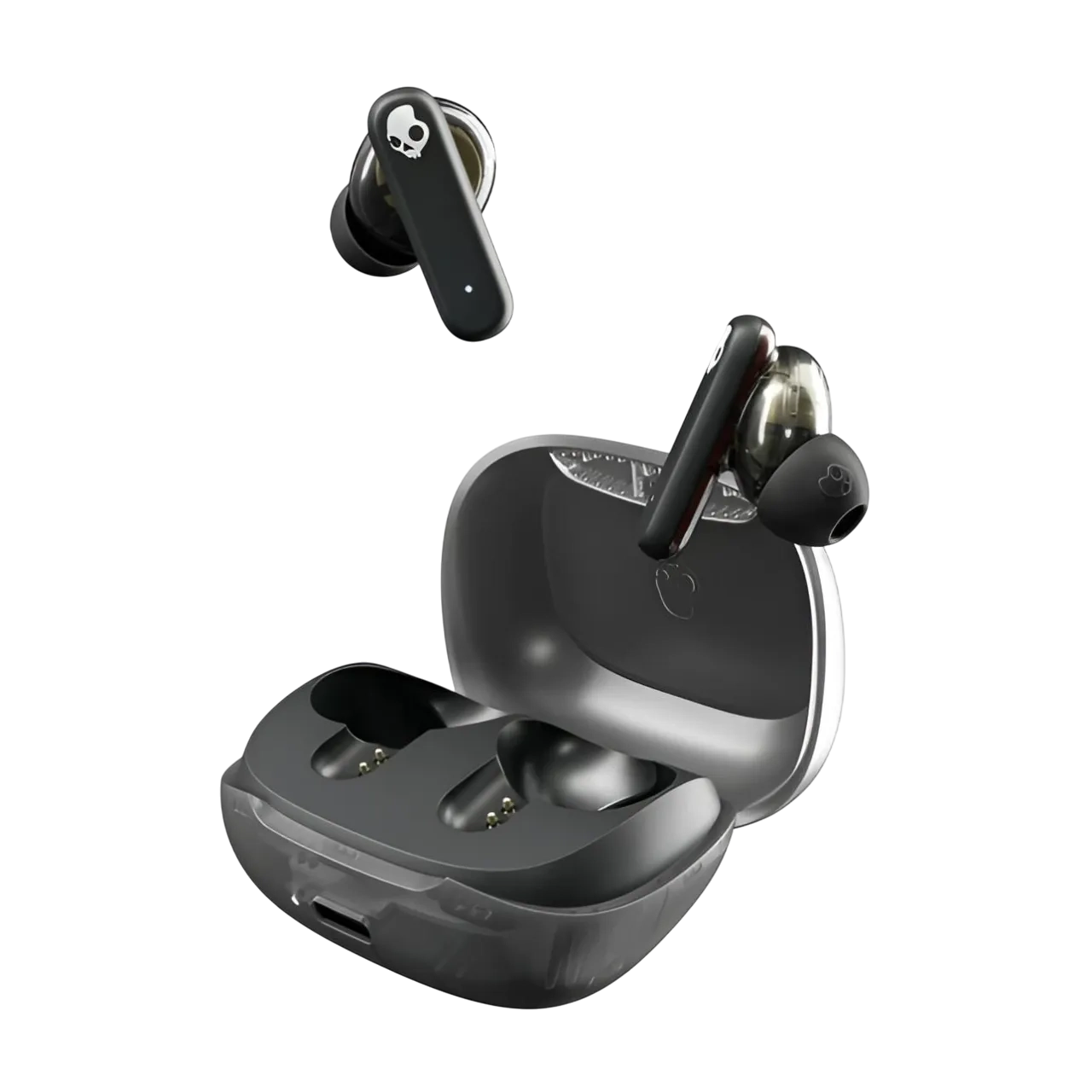 Skullcandy Smokin Buds True Wireless In-ear Earbuds, Midnight Smoke, S2taw-s977