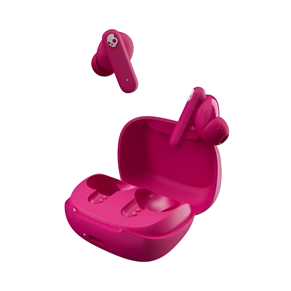 Skullcandy Smokin Buds True Wireless In-ear Earbuds, Pink, S2taw-s968