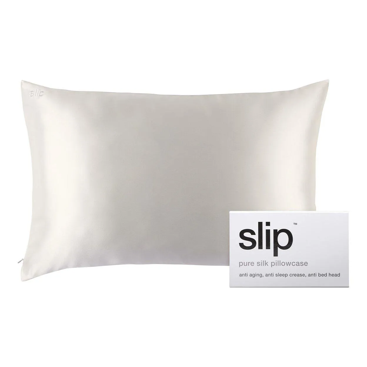 Slip Queen/standard Pillowcase White