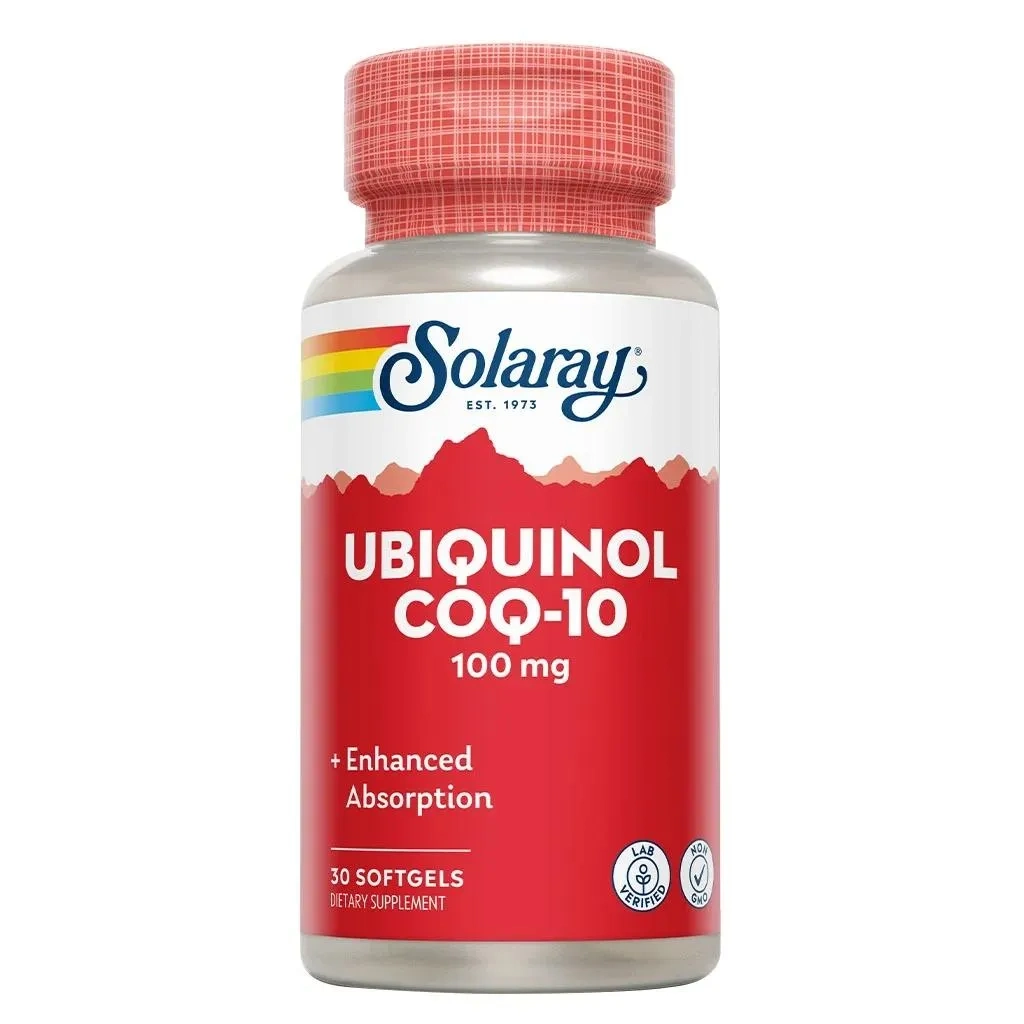 Solaray Ubiquinol Coq-10 100 Mg Softgel 30's
