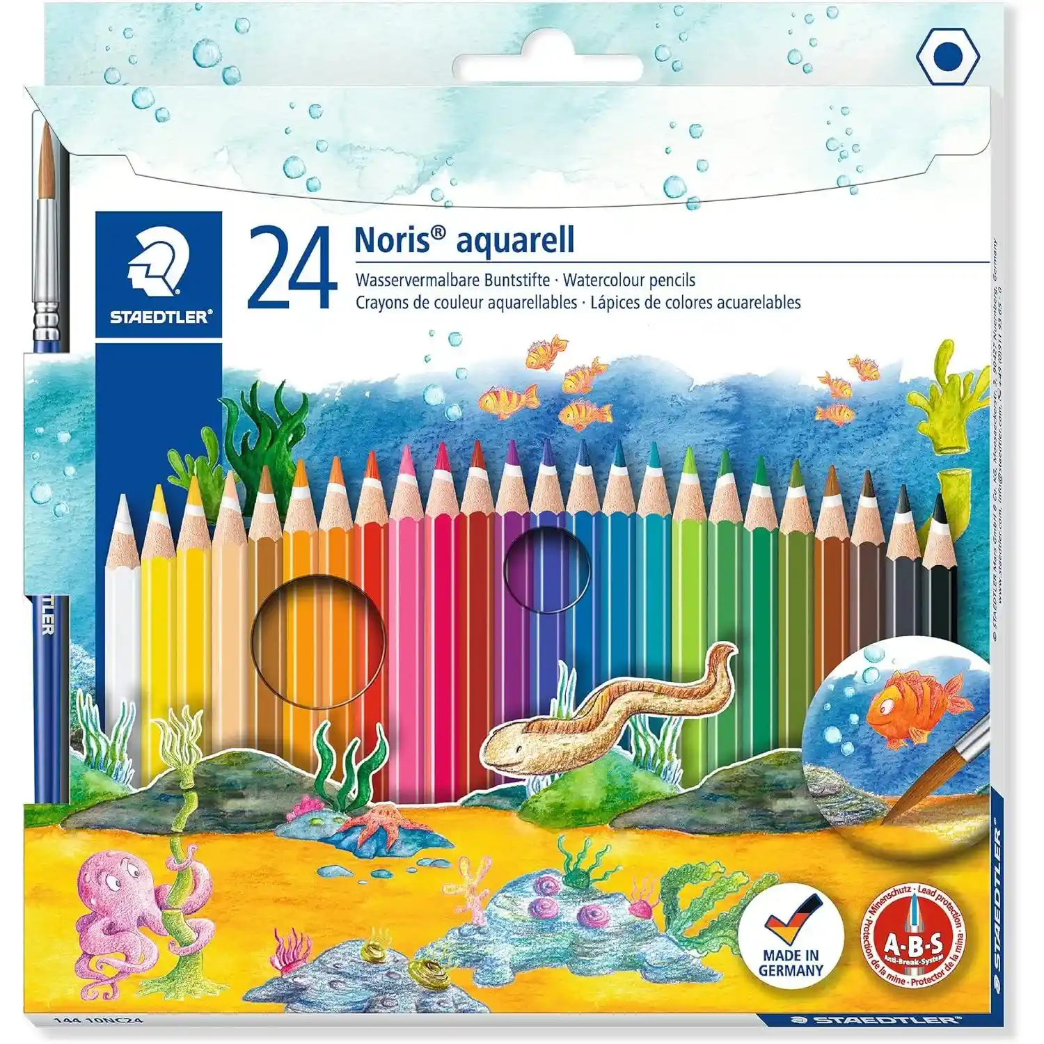 Staedtler 24- Pieces Noris Club Colour Pencil Set Multicolour