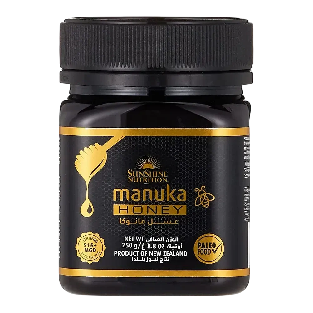 Sunshine Nutrition Manuka Honey 515+ Mgo 250 G