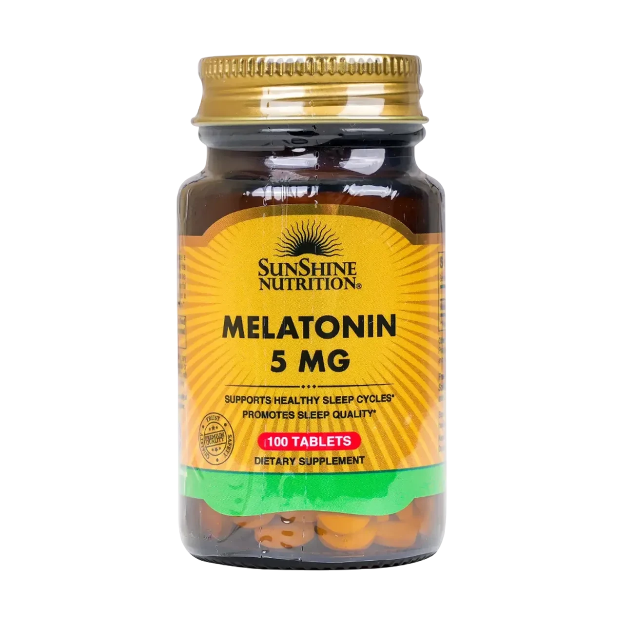 Sunshine Nutrition Melatonin Tablets 5mg 100 Pcs