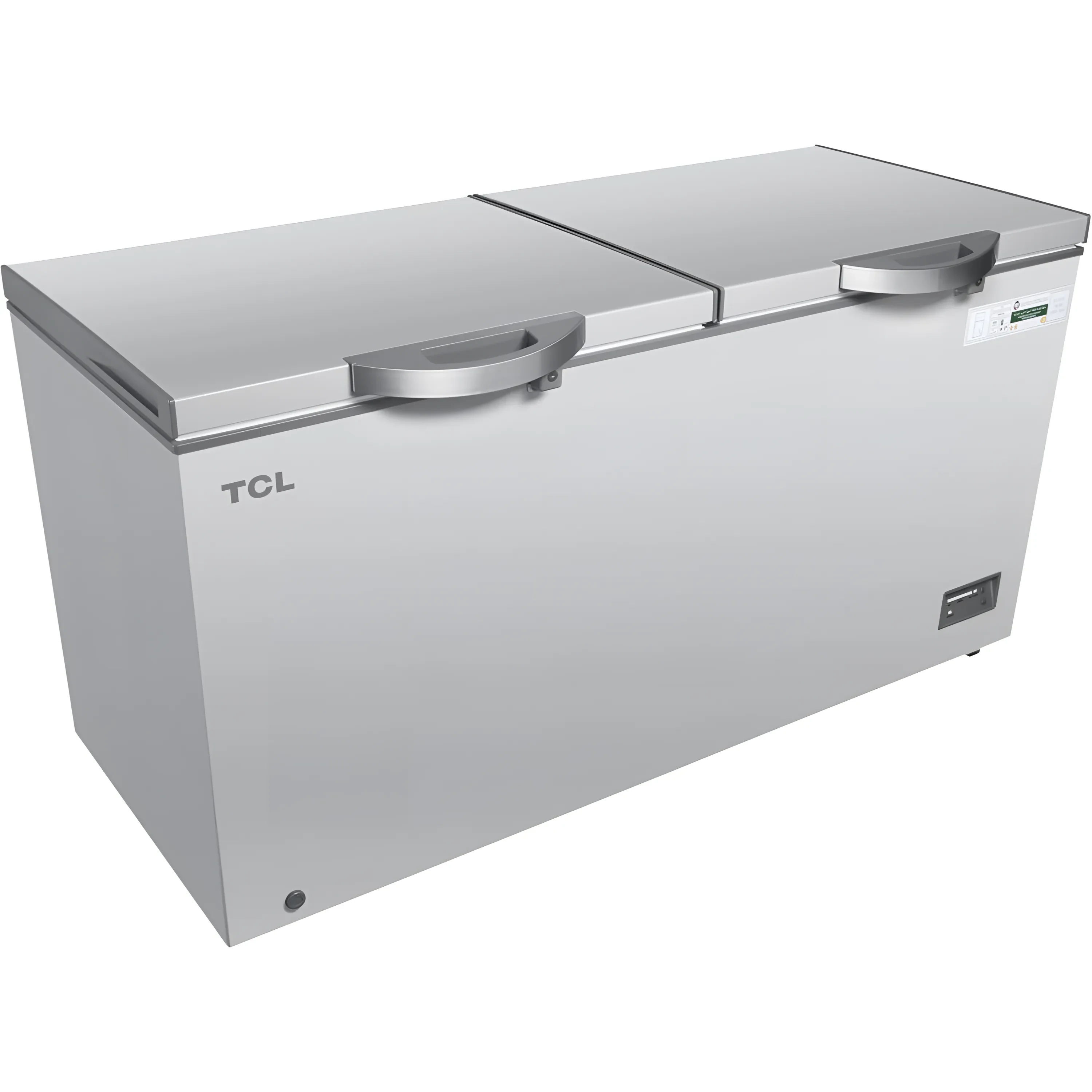 TCL 660LTR CHEST FREEZER ELECTRONIC CONTROL-SILVER_F660CFSL