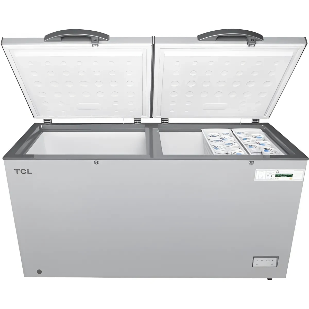 TCL 660LTR CHEST FREEZER ELECTRONIC CONTROL-SILVER_F660CFSL