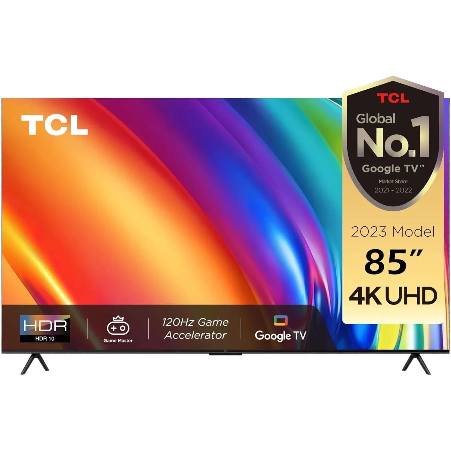 TCL Led Tv 85 Inch, 4K Google Smart Led Tv 85P745