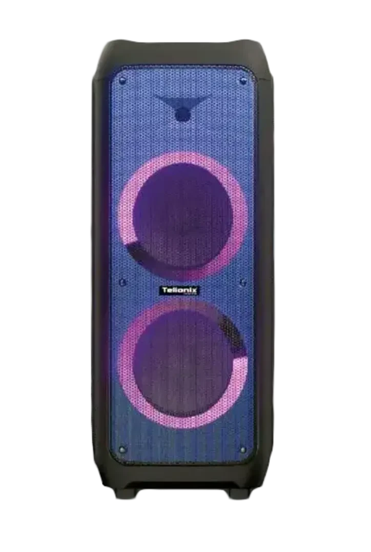 Telionix 12 inch Rechargeable Party Speaker, Power Color Lights, 3in1_TMS4708