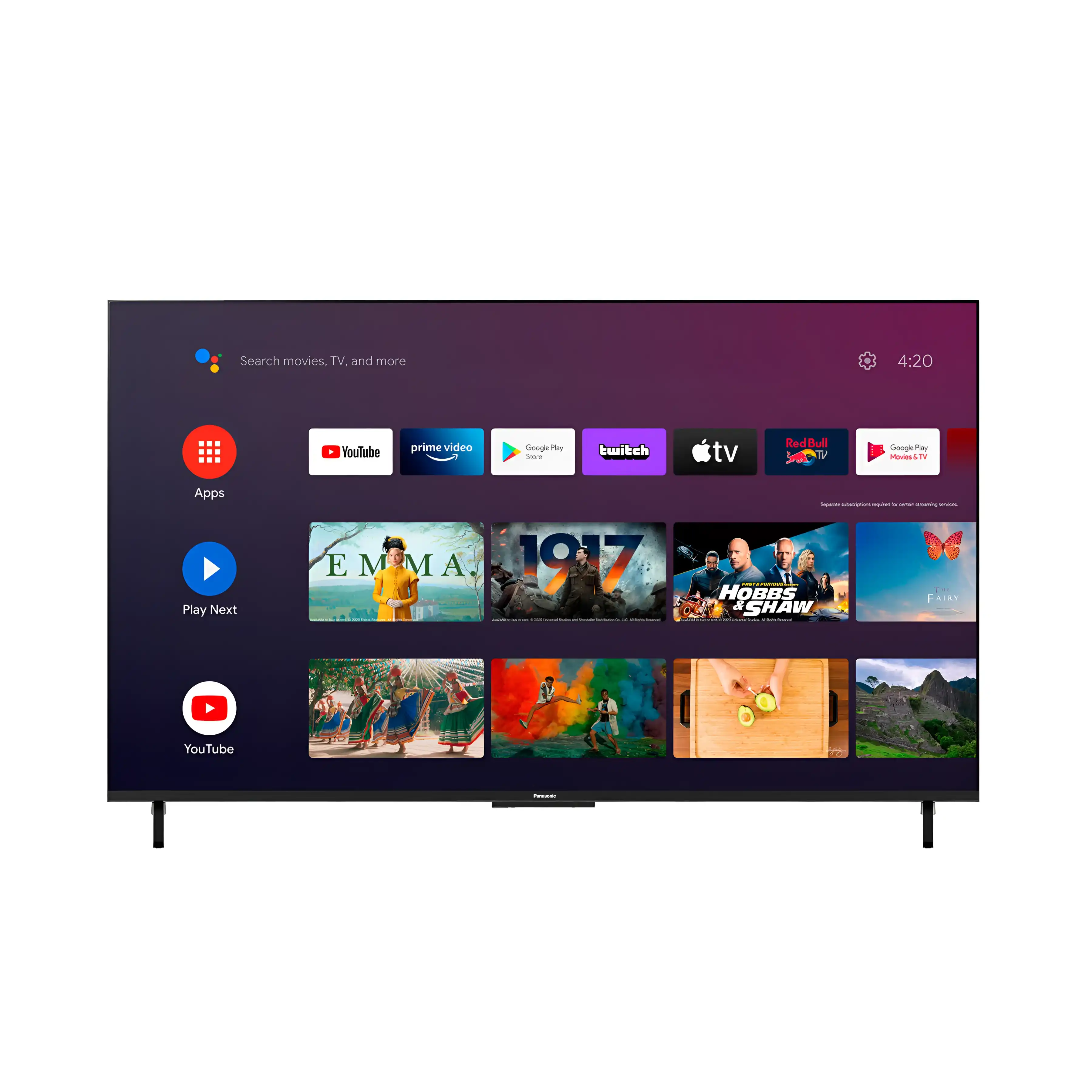 Panasonic 65 Inch 4K Smart Tv Model Th_65Lx800K