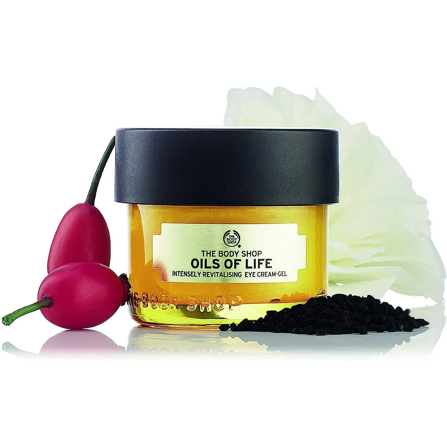 The Body Shop Oils Of Life Intensely Revitalising Eye Cream Gel For Unisex 0.69 Oz Gel