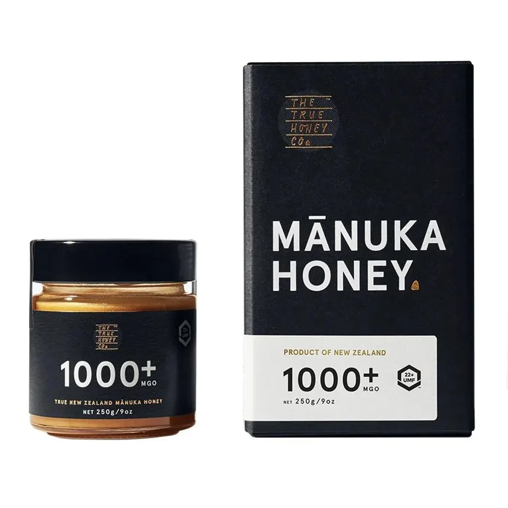 The True Honey Co. 1000+ Mgo 22+ Umf Manuka Honey 250 G