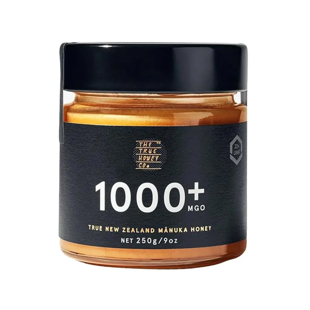 The True Honey Co. 1000+ Mgo 22+ Umf Manuka Honey 250 G