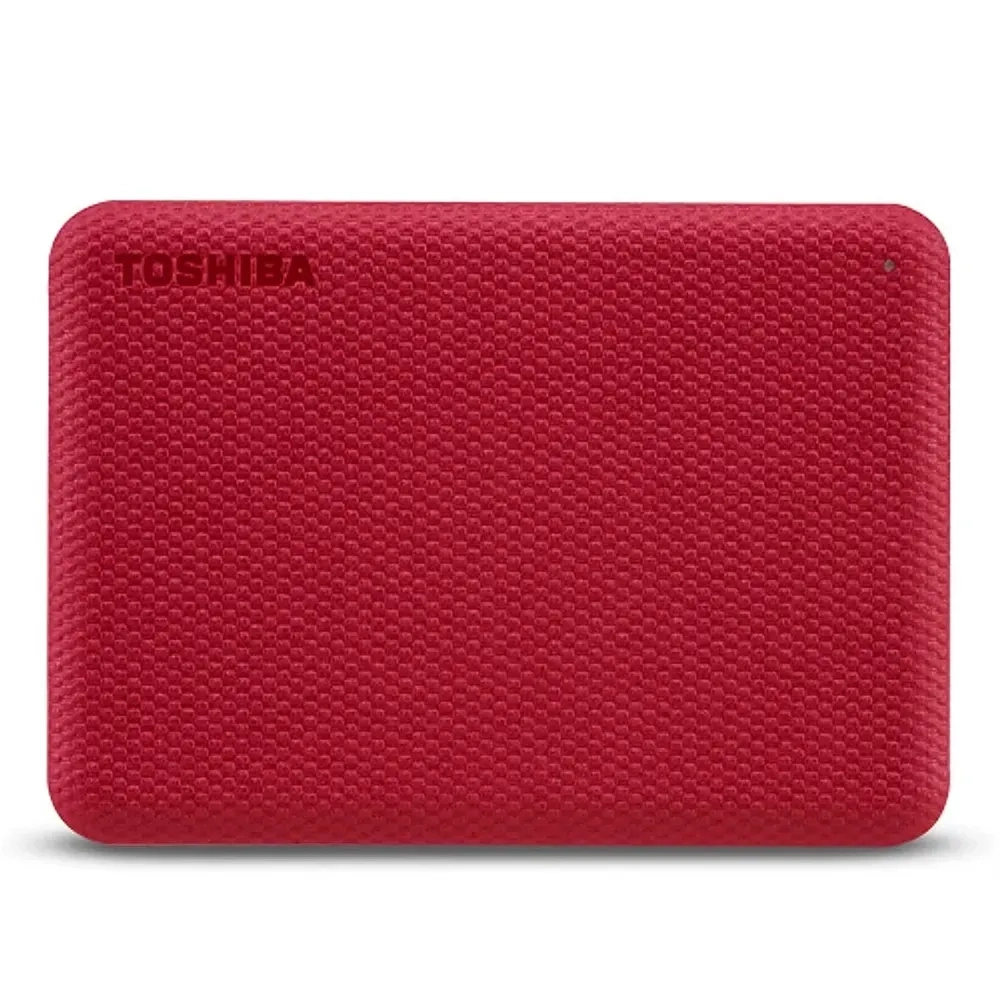 Toshiba Canvio Advance Portable External Hard Disk Drive 1TB Red