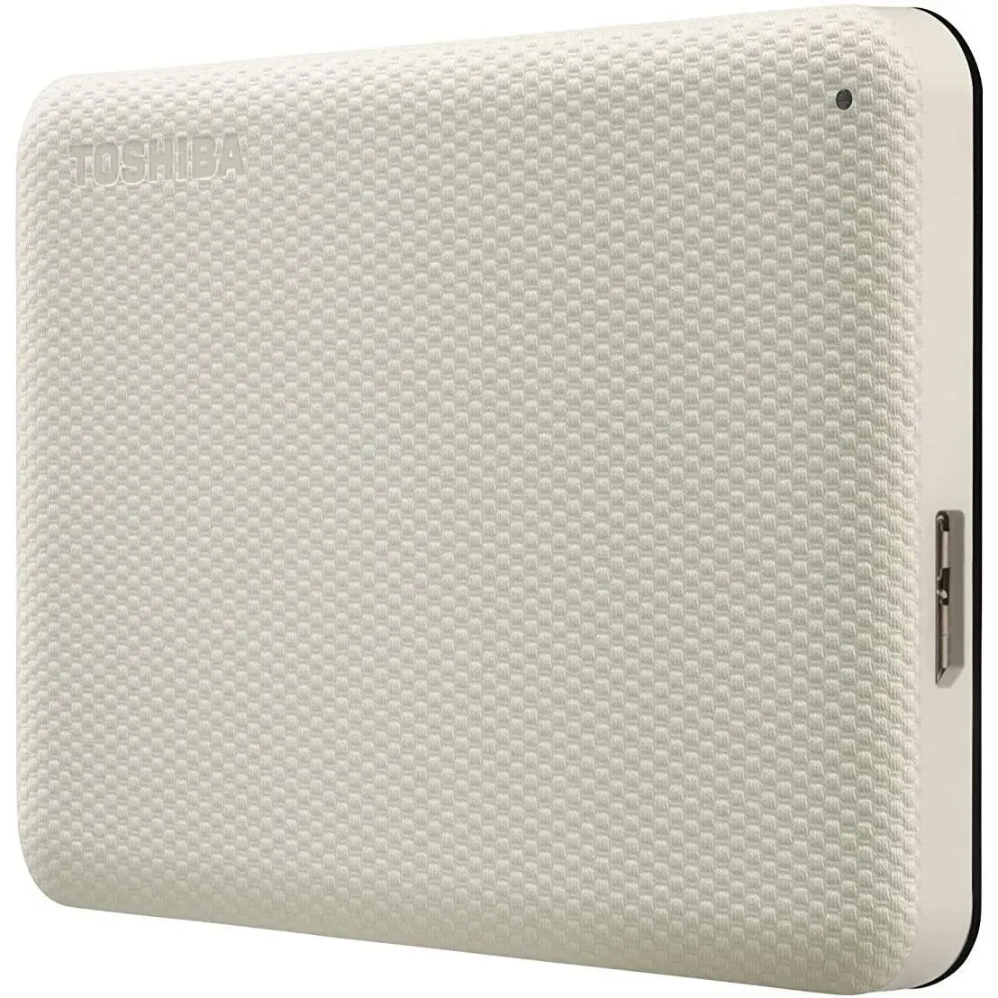 Toshiba Canvio Advance Portable External Hard Drive Usb 3.0, 2TB White Hdtca20xw3aa