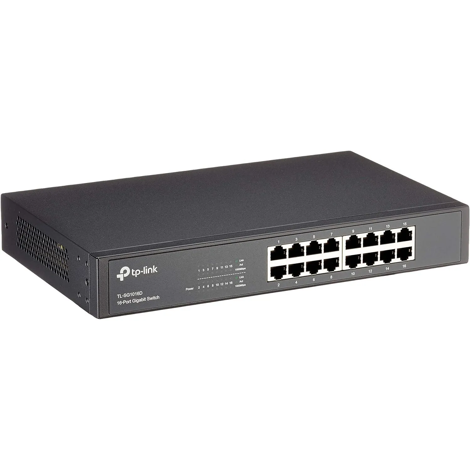 Tp-link 16 Port Gigabit Switch Metal Tl-sg1016d