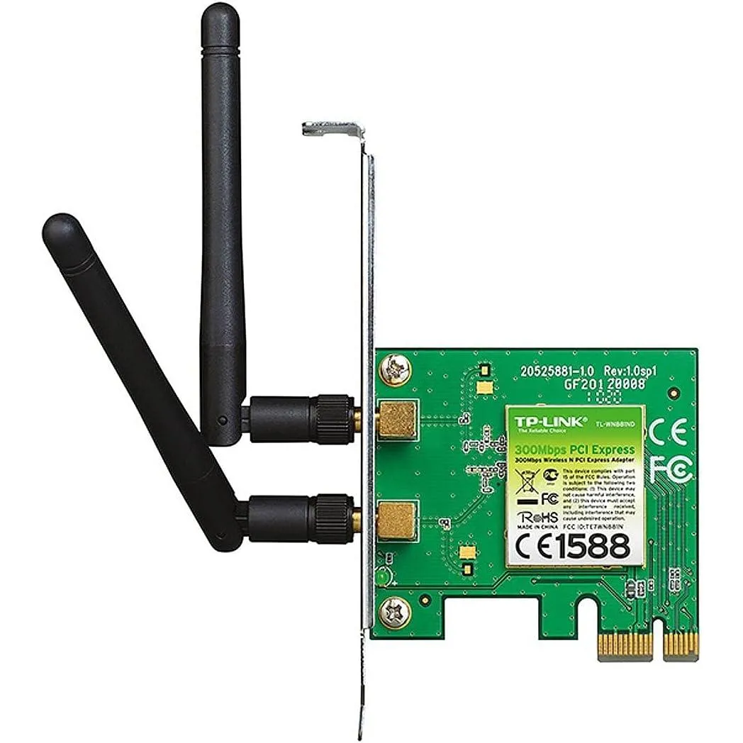 Tp-link 300mbps Wireless N Pci Express Adapter Tl-wn881nd