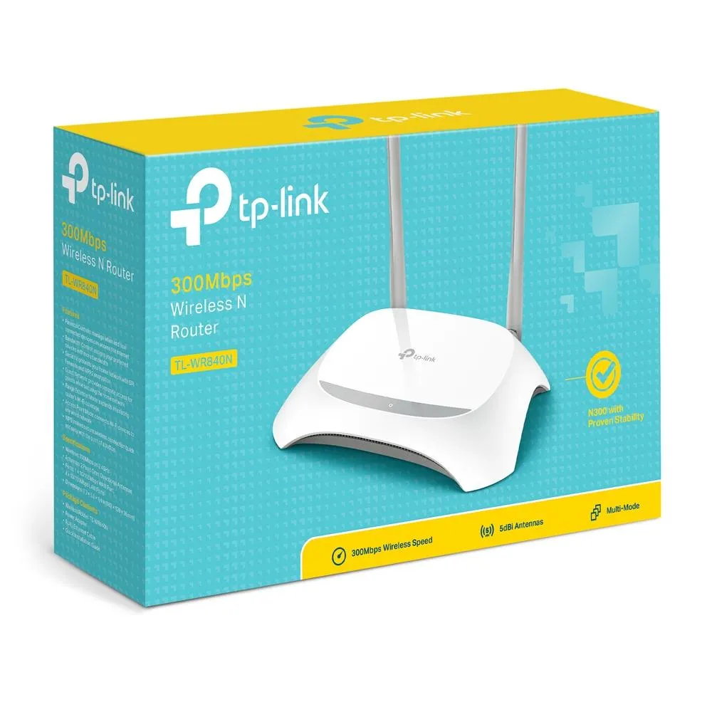 Tp-link Tl-wr840n Wireless Router White-grey