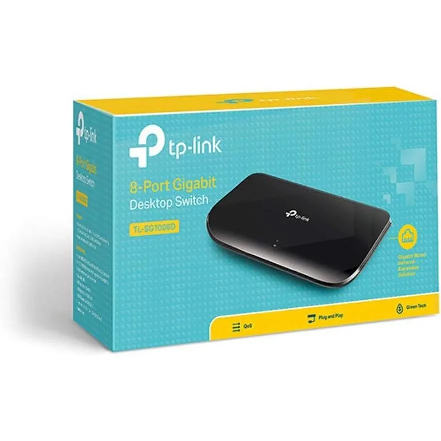 Tp-link Wireless Switch Tl-sg1008d Black