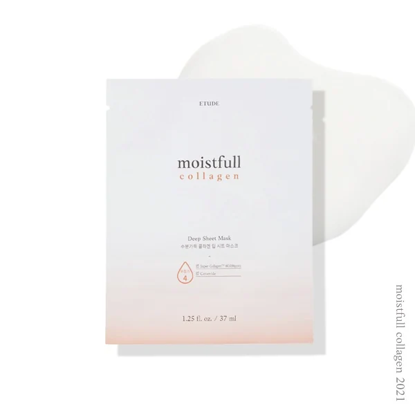 Etude House Moistfull Collagen Deep Sheet Mask 37Ml
