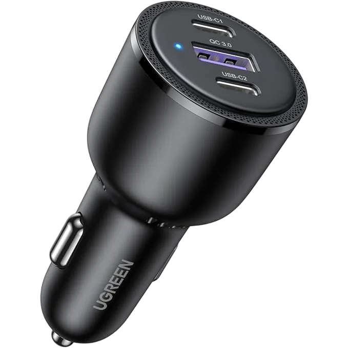 Ugreen Car Charger 69w Max Black Cd239-20467b