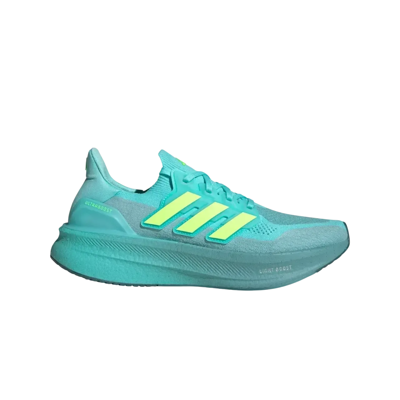 Adidas Ultraboost 5 Shoes Flash Aqua / Lucid Lemon / Mint Ton Size 40