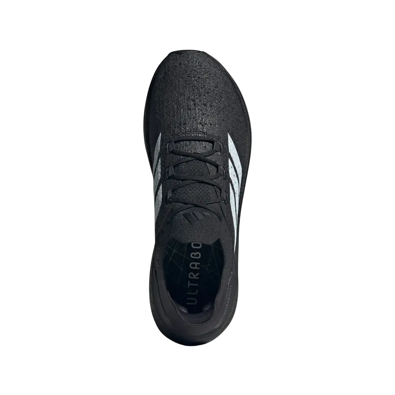 Adidas Ultraboost 5 Strung Shoes Core Black / Cloud White / Iron Metallic Size 40