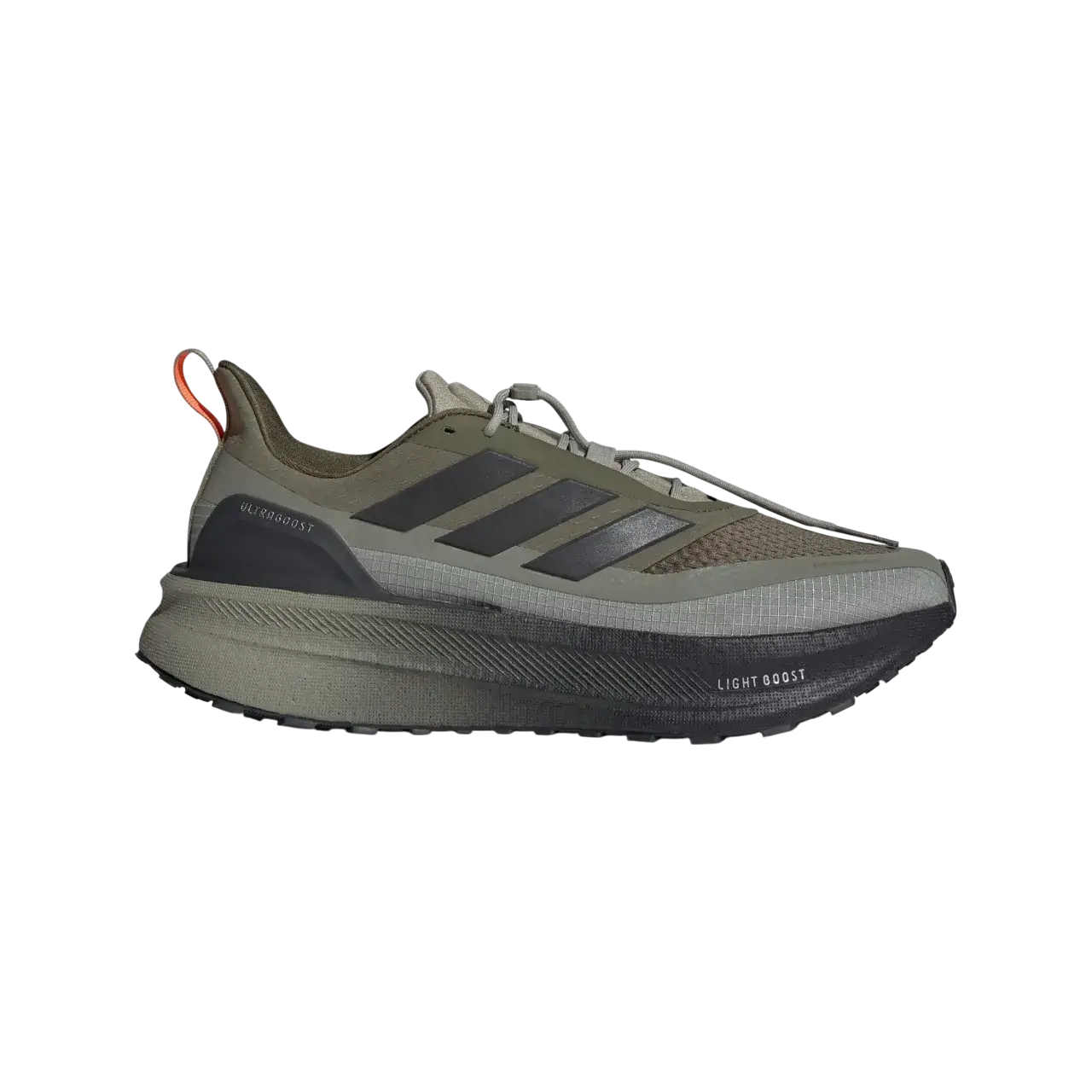 Adidas Ultraboost 5 Tr Shoes Silver Pebble / Core Black / Impact Orange Size 40