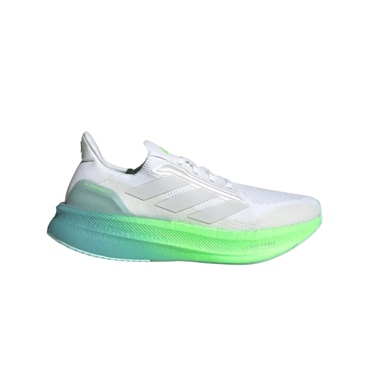 Adidas Ultraboost 5x Shoes Cloud White / Dash Grey / Lime Burst Size 40
