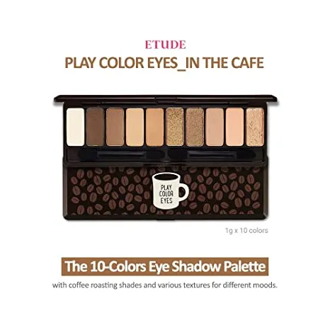 Etude House Play Color Eyes In The Cafe Eye Shadow Palette